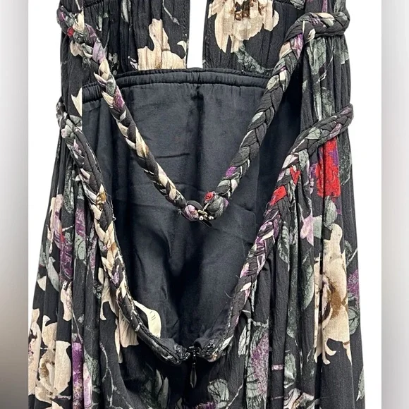 NWOT ILLA ILLA Floral Backless Maxi Dress - Picture 7 of 16